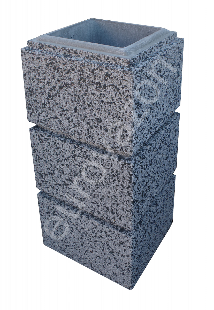 Столбовой блок-пакет из 3-х блоков