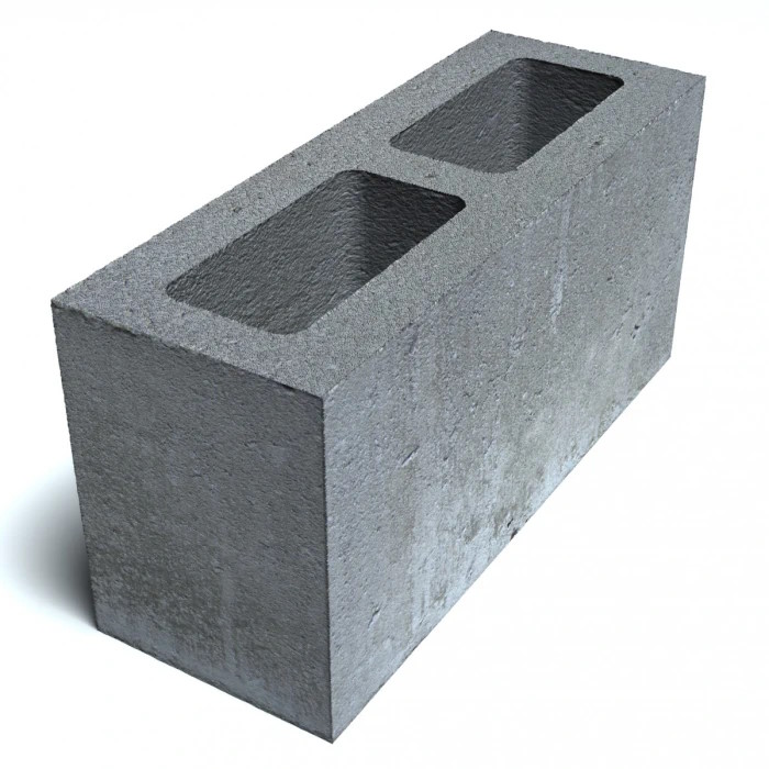 Блок бетонный стеновой